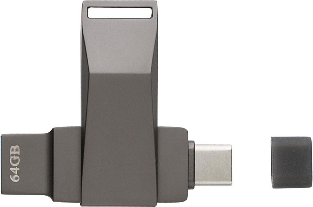 USB-Stick aus verzinkter Oberfläche Hatht