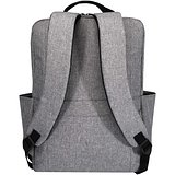 15" Laptop-Rucksack aus recyceltem GRS-Material 15 L - Stein