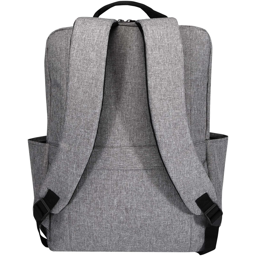 15" Laptop-Rucksack aus recyceltem GRS-Material 15 L - Stein