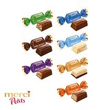 Adventskalender mit Merci Petits, Inlay aus Papierfaser