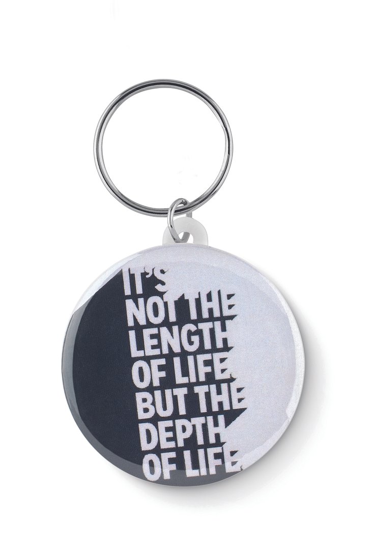 Badge Schlüsselanhänger klein Truell