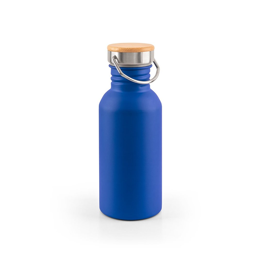 Edelstahlflasche (90 % recycelt) mit einwandiger Ausführung Chtinana