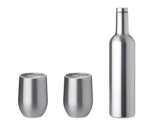 Set mit Flasche und Bechern Tritel