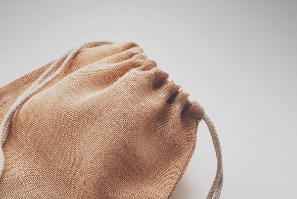 Jute Beutel mit Kordelzug Vign