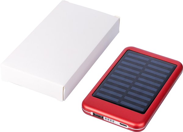 Aluminium Solar-Powerbank Buori