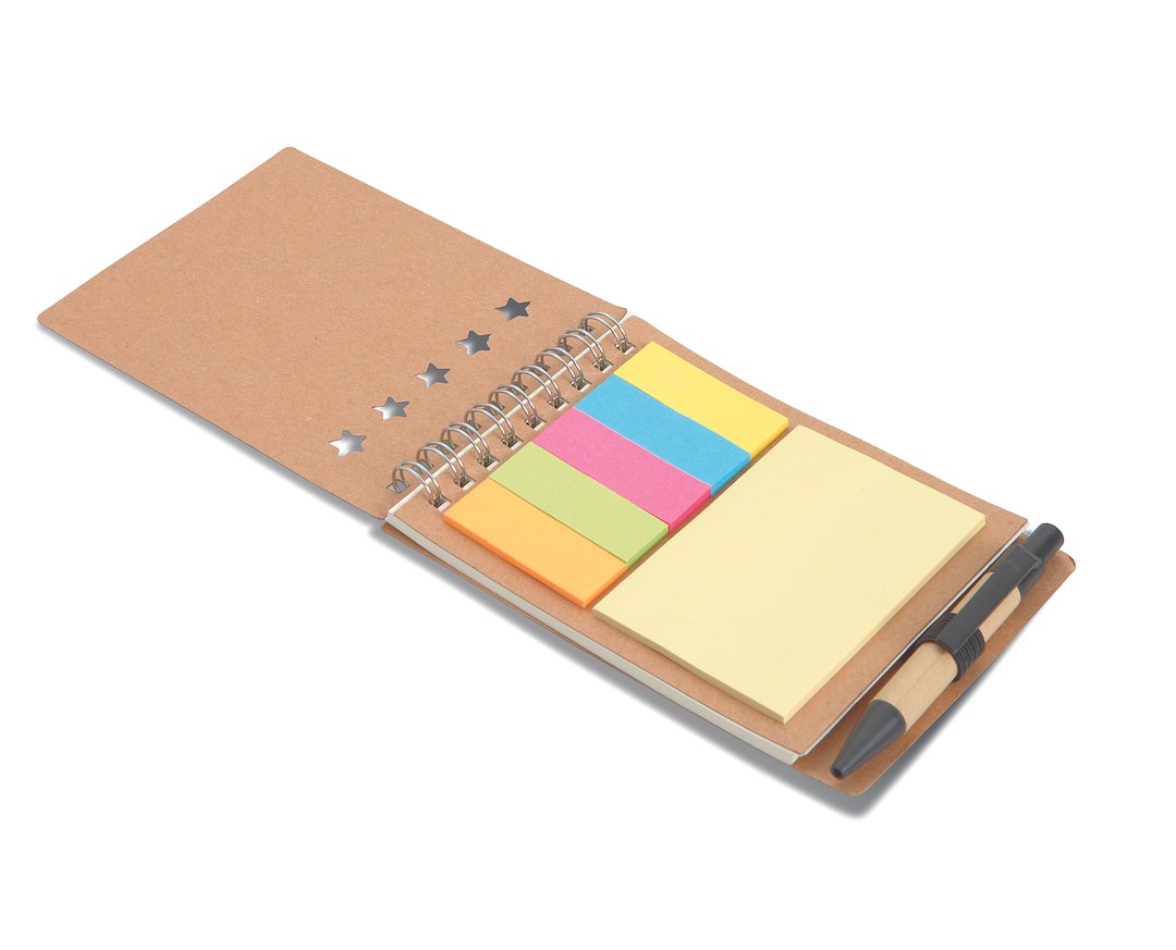 Notizbuch mit Klebezetteln Ruelle