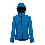 Softshelljacke für Damen, mit abnehmbarer Kapuze Badala