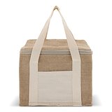 Kühltasche Jute / Baumwolle 22x18x18cm Benianin