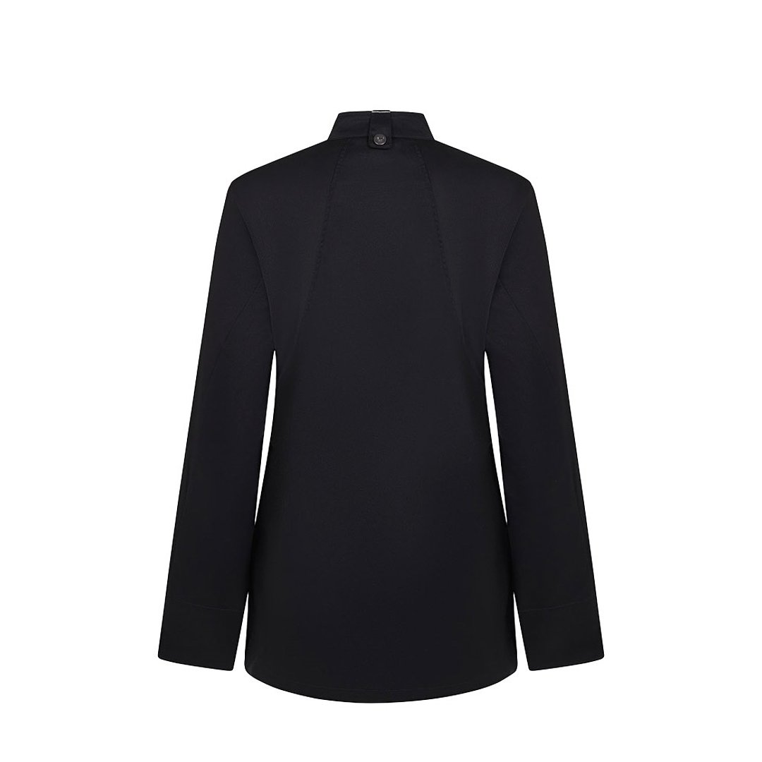 Kochjacke für Damen (190 g/m²), aus Baumwolle (35 %) und recyceltem Polyester (65 %) Jovigen