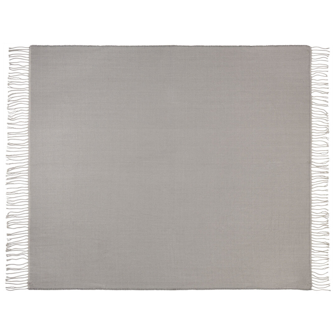 Überwurfdecke mit Fischgrätenmuster - Wari