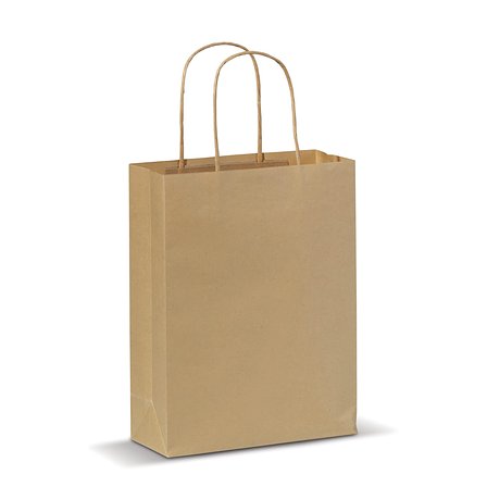 Kleine Papiertasche im Eco Look 120g/m² Lütz