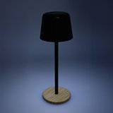 Solis Dimmbare Tischlampe mit Bambusfuß Anigni