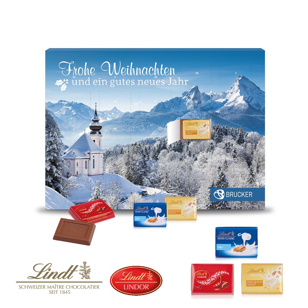 Wand-Adventskalender "Lindt Exklusiv"