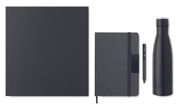 Set Notizbuch mit Flasche Munana