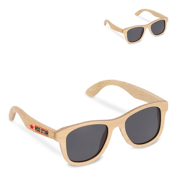 Justin Sonnenbrille aus Bambus UV400 Urionin