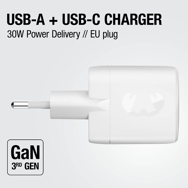30W Schnellladegerät GaN USB-C &amp; USB-A Chlans