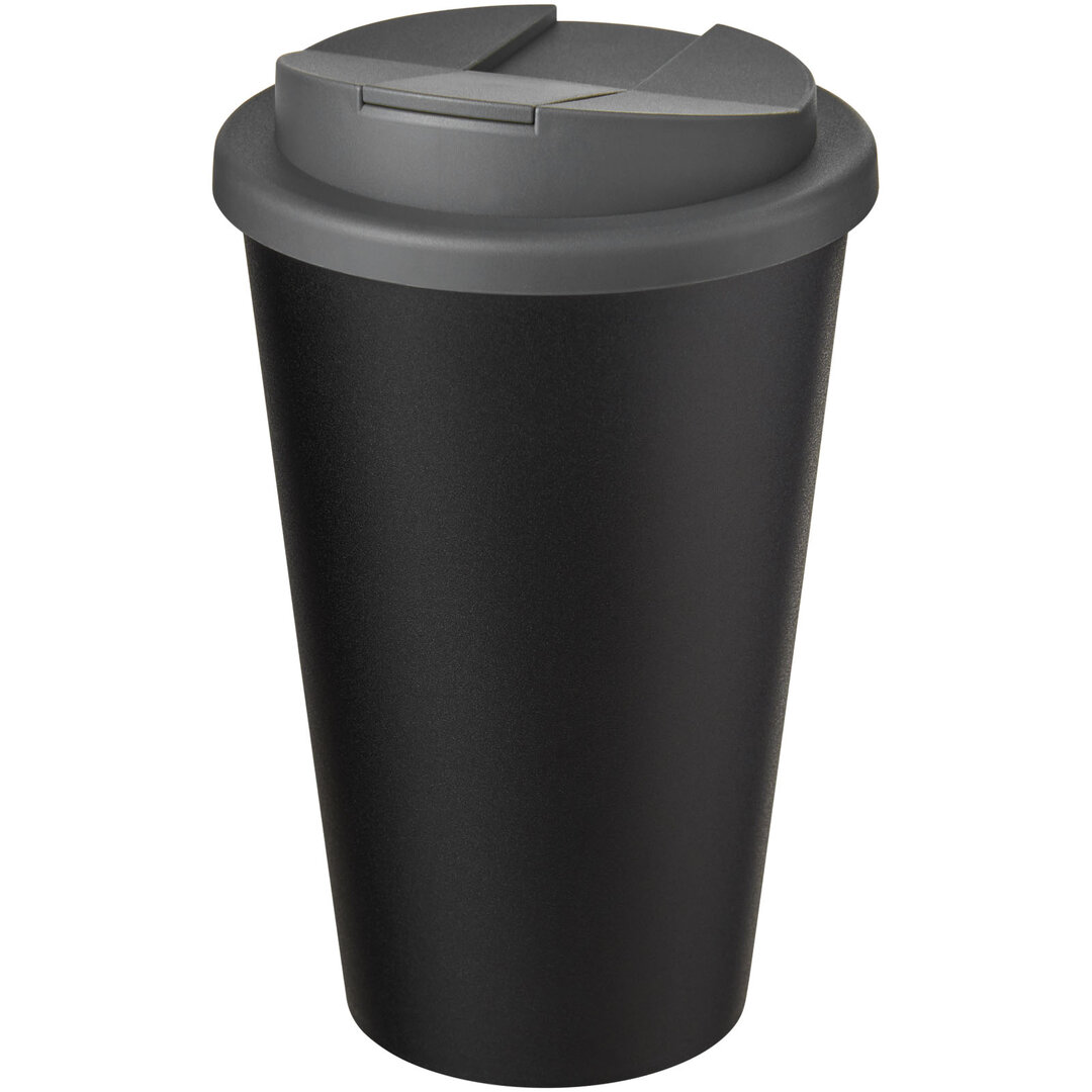 Eco 350 ml recycelter Becher mit auslaufsicherem Deckel - Altina