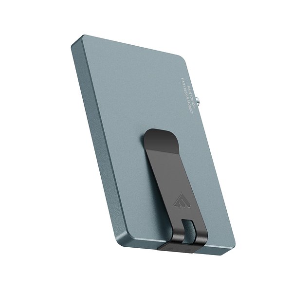 Cardprotector Aluminium Magsafe with money clip Palta