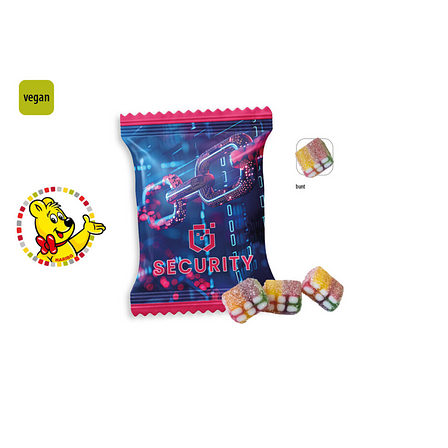 HARIBO Pixel in bedruckbarer Tüte – 3 Stück