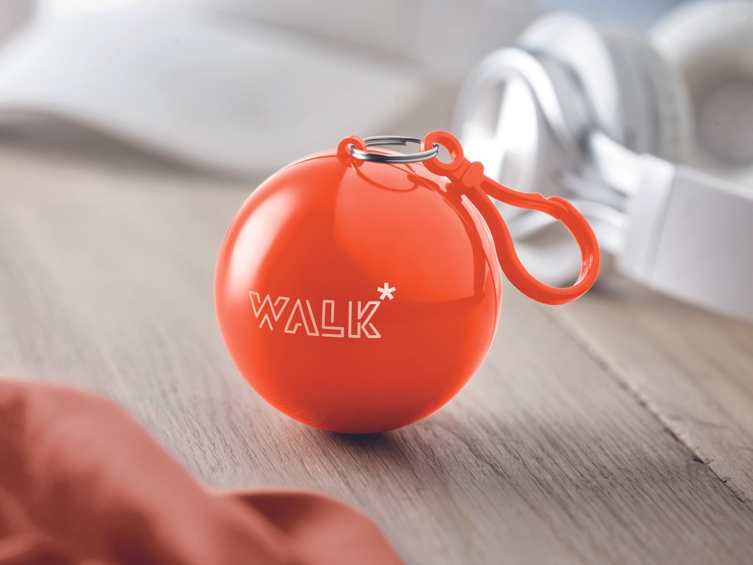 Regenponcho in Kugel Benica