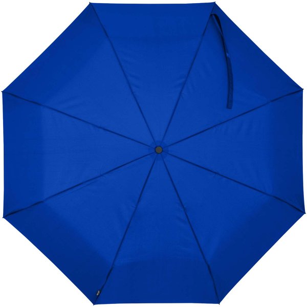 27" faltbarer RPET-Regenschirm mit automatischer Öffnungs- und Schliessfunktion - Emmascht