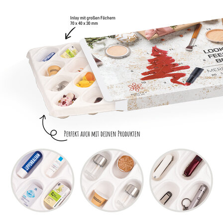 Bedruckbarer Adventskalender zum Selbstbefüllen