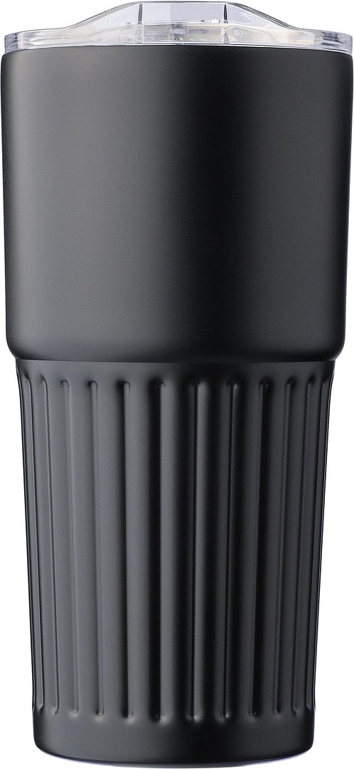 Recycelter Edelstahl-Trinkbecher mit doppelter Wand (500 ml) Walurix