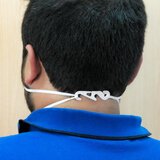 Selbstfilternde Maske FFP2 Weiß Idsil