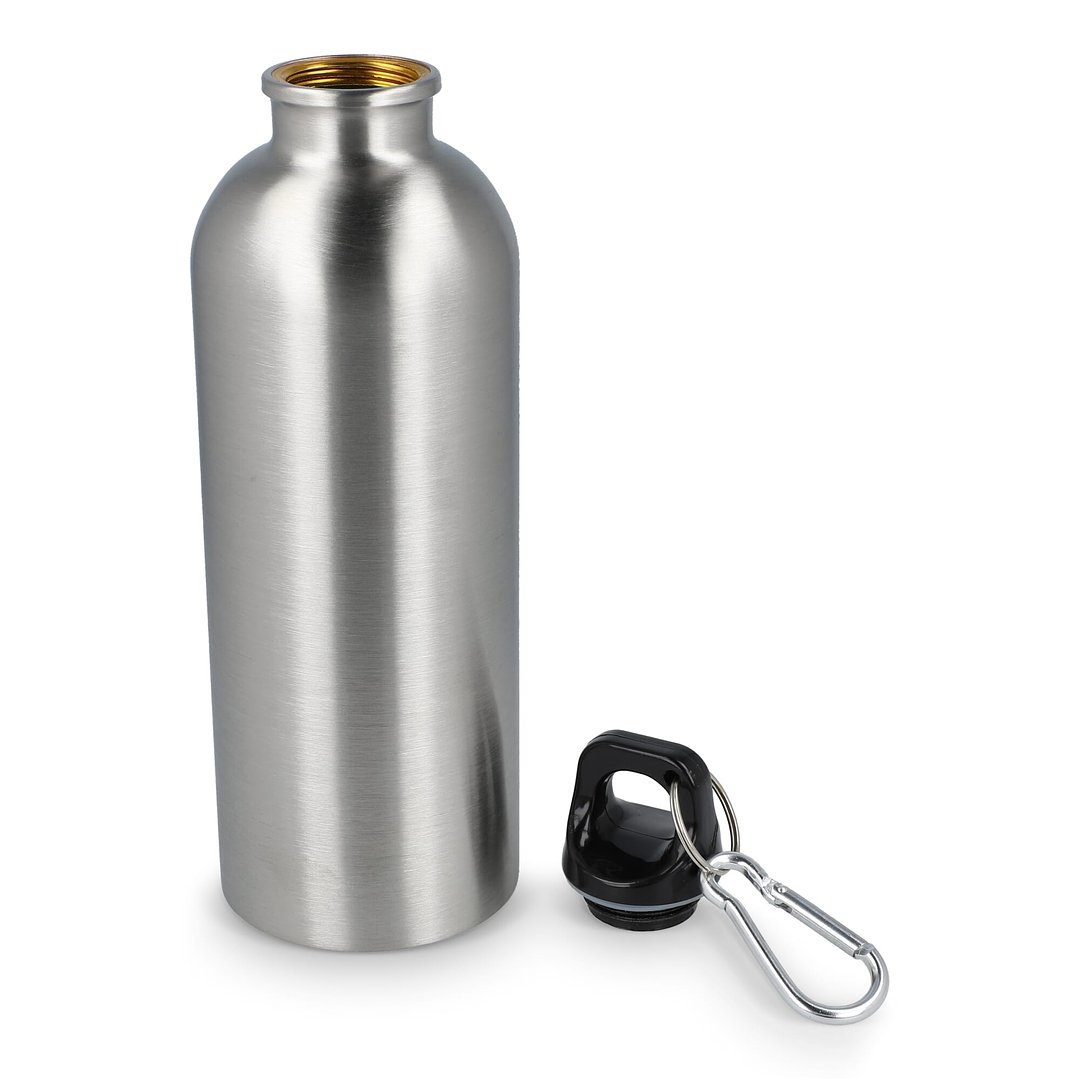 R-Edelstahl einwandige Flasche mit Karabiner 500 ml Nolfrina