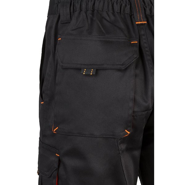 Zweifarbige Stretch-Bermudashorts mit mehreren Taschen (240 g/m²) aus Baumwolle (46 %), EME (38 %) und Polyester (16 %) Altie