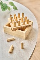 Mini-Sudoku-Set aus Kiefernholz Bista