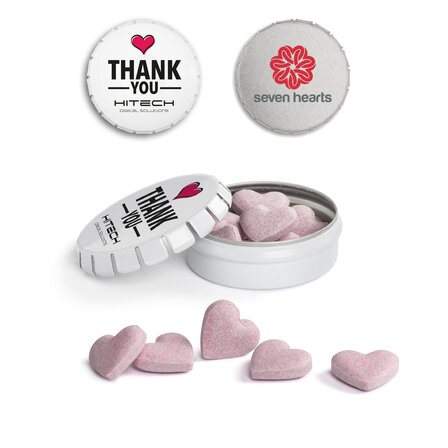 Brauseherzen Klick-​Dose 16g