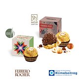 Werbewürfel mit süsser Füllung