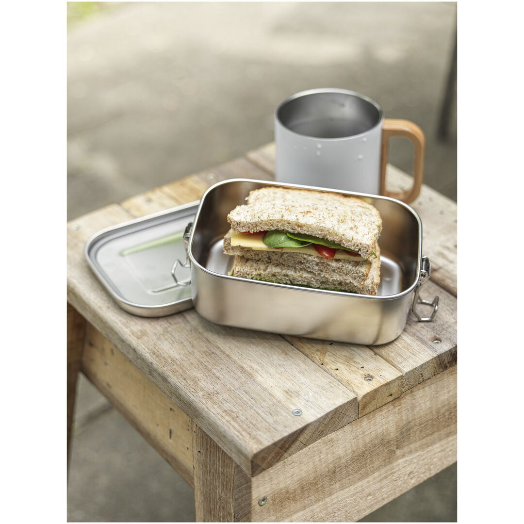 Lunchbox aus recyceltem Edelstahl - Fena