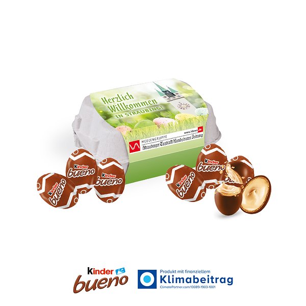 Schoko-Eier 6er-Set mit kinder bueno Eggs