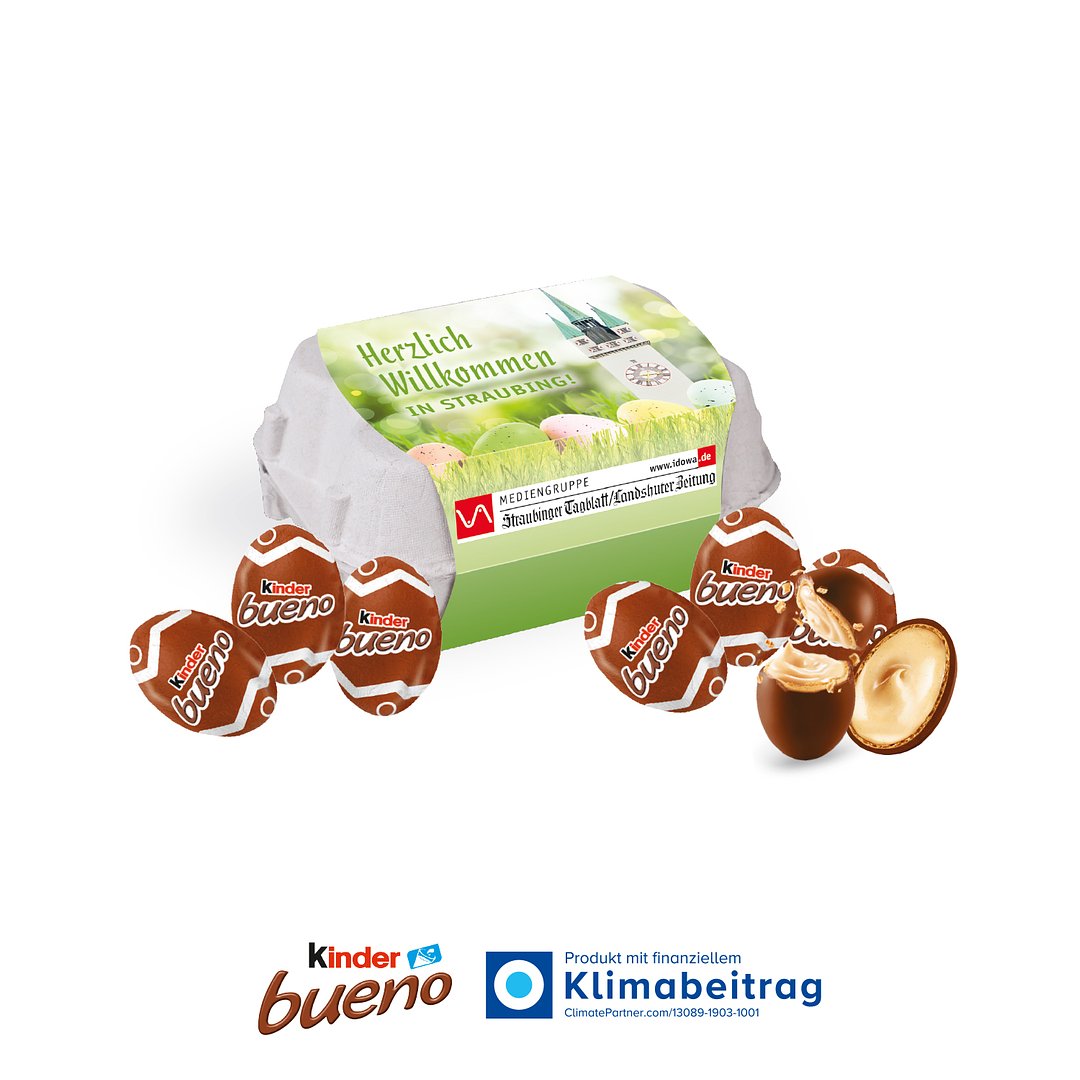 Schoko-Eier 6er-Set mit kinder bueno Eggs