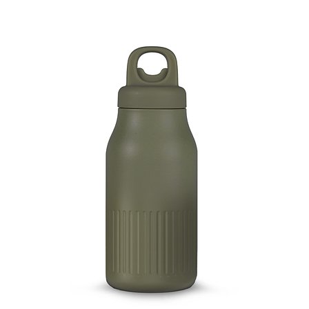 Truls Stahlisolierflasche mit praktischem Klickverschluss (recycelt) 500 ml Lolfen