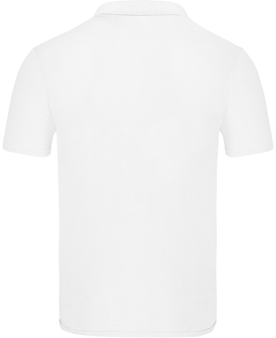 Erwachsene Weiß Polo-Shirt Idnal