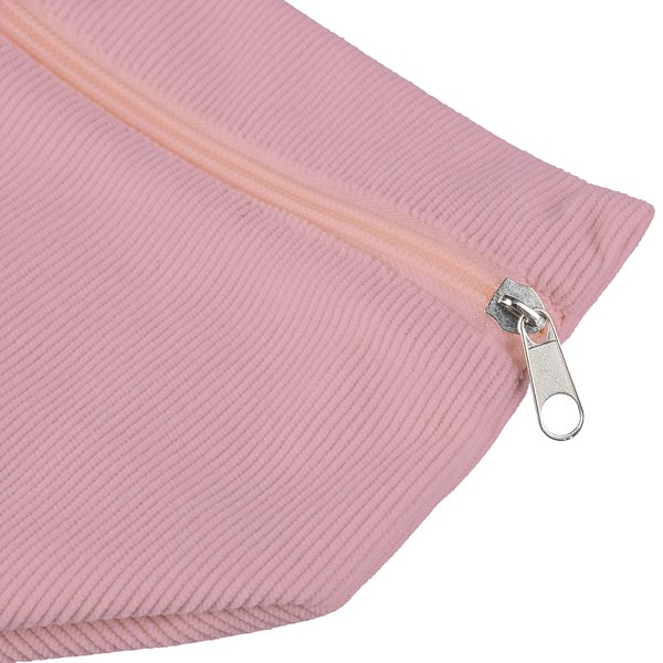Kosmetiktasche aus Cord mit Reissverschluss Mareie