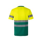 Zweifarbiges technisches T-Shirt mit Bird-Eye-Design (140 g/m²), aus Polyester (100%) Chatrs