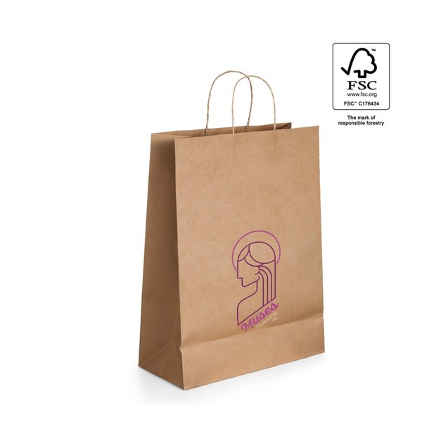Tragetasche aus Kraftpapier Rengas