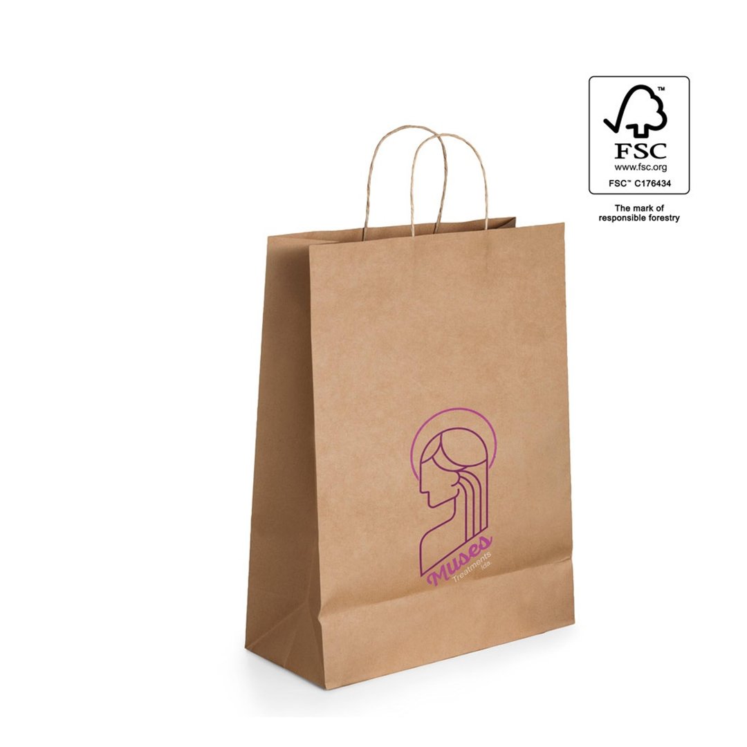Tragetasche aus Kraftpapier Rengas