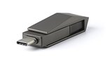 USB-Stick aus verzinkter Oberfläche Hatht