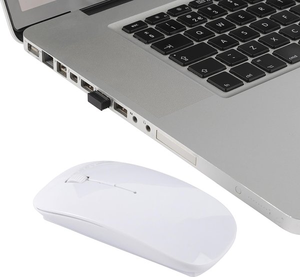 Kabellose Computermaus aus ABS-Kunststoff Helia