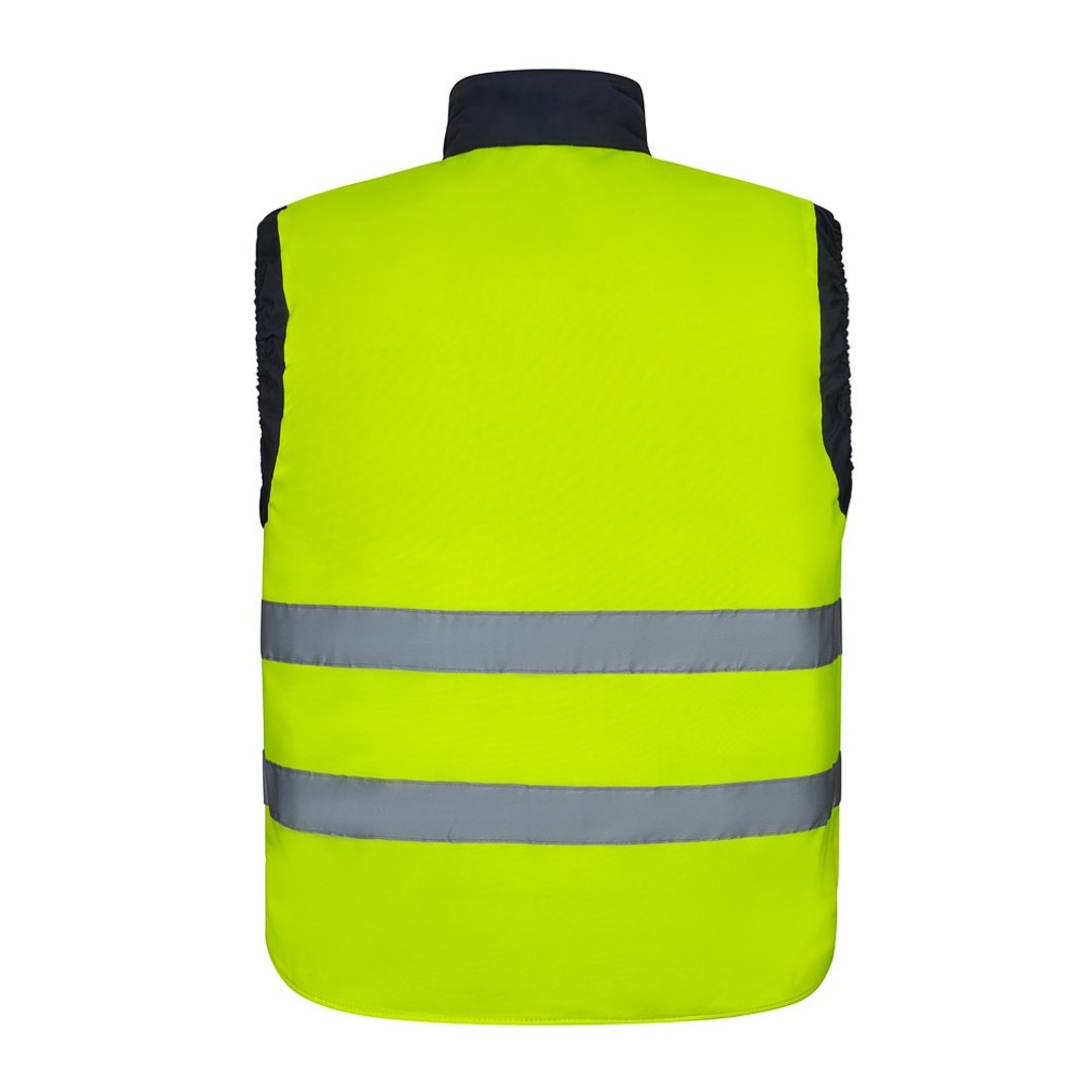 Steppweste (220g/m²), wendbar und mit mehreren Taschen, aus Polyester (100%), mit Reissverschluss und Wendezipper Uregi