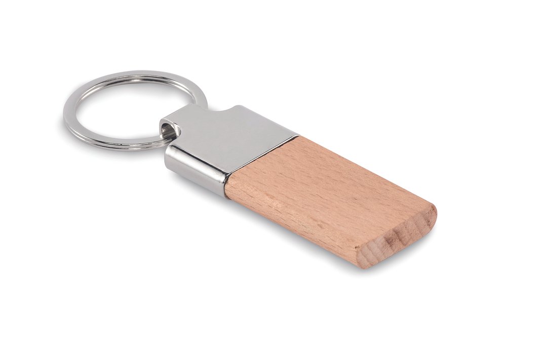 Schlüsselring Gummibaumholz Niafen