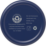 RCS-zertifizierte Kupfer-Vakuum Isolierflasche aus recyceltem Edelstahl, 500 ml - Truia