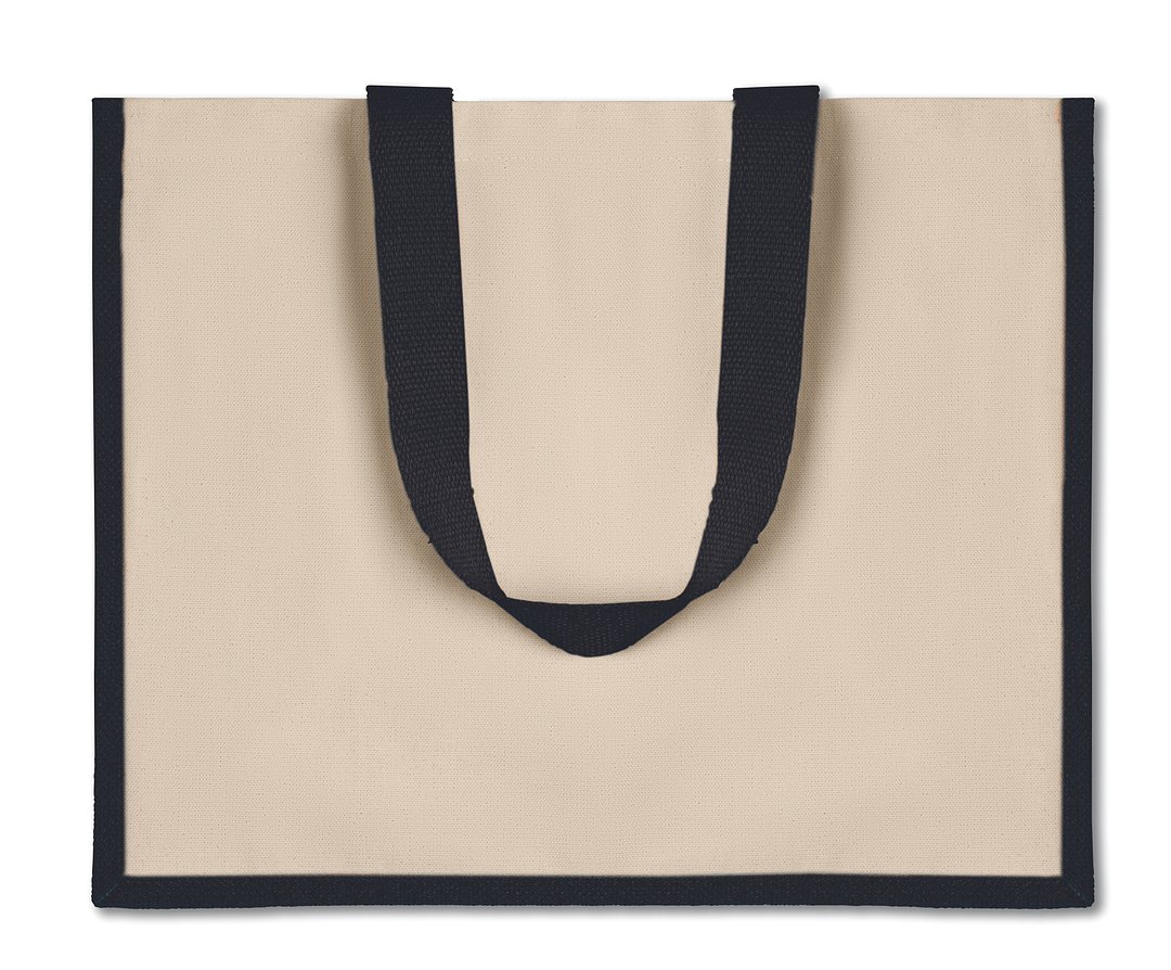 Jute/Canvas Shopper  Nelia