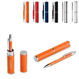 Kugelschreiber in Köcher Itazenias