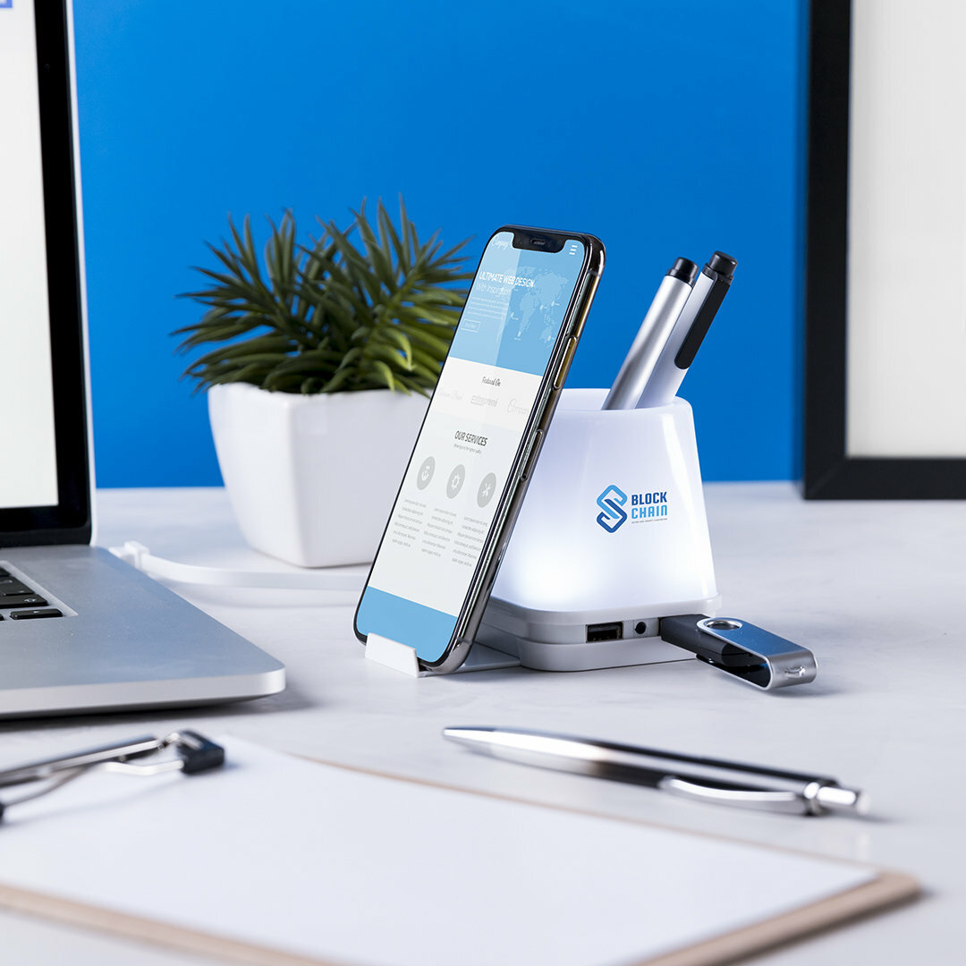 USB Hub Stifthalter Idind